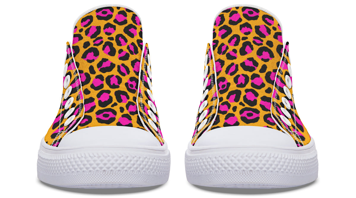 Neon Safari Low Tops (Wide)