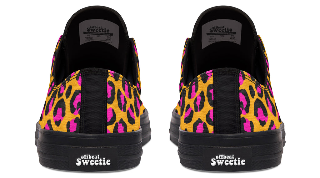 Neon Safari Low Tops (Wide)