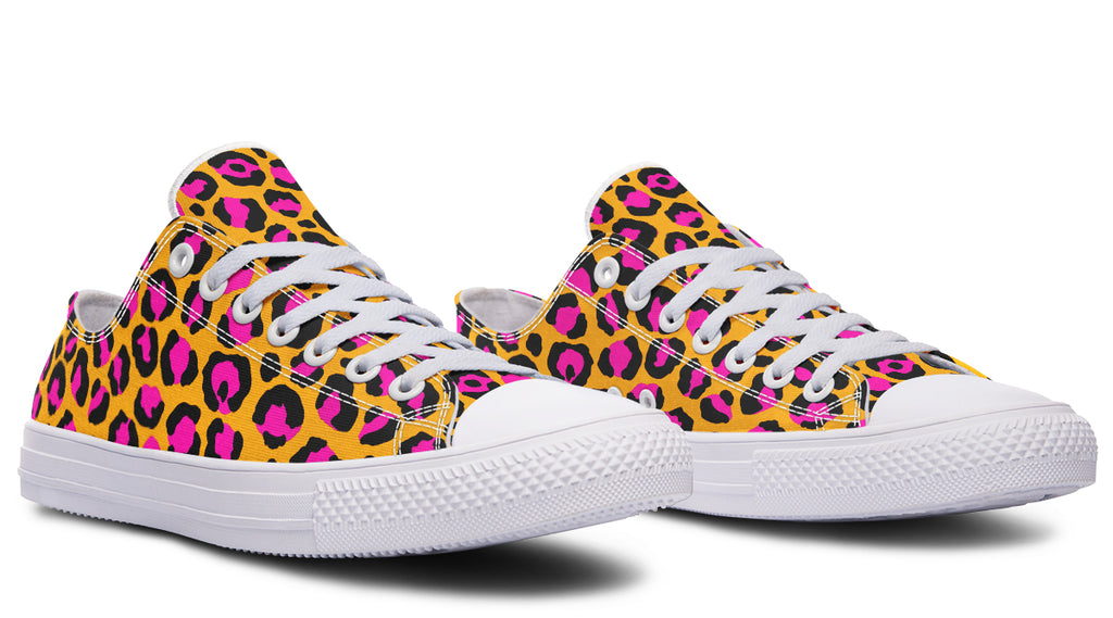 Neon Safari Low Tops