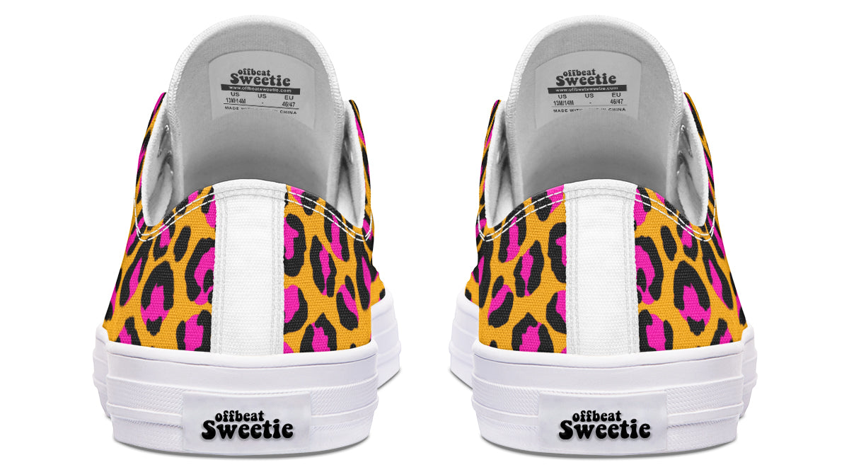 Neon Safari Low Tops