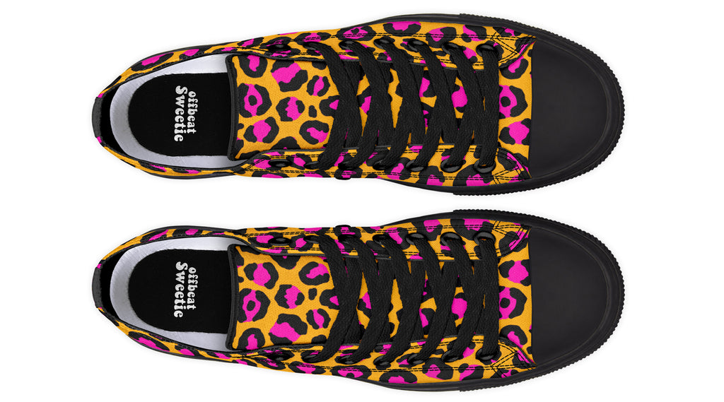 Neon Safari Low Tops