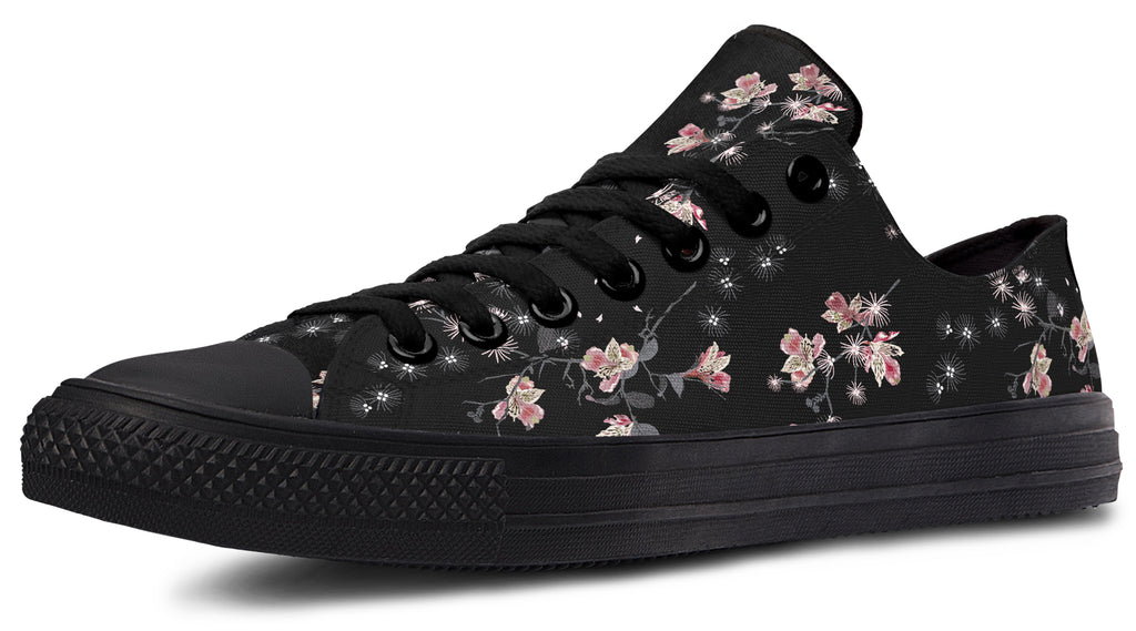 Night Garden Low Tops - Offbeat Sweetie