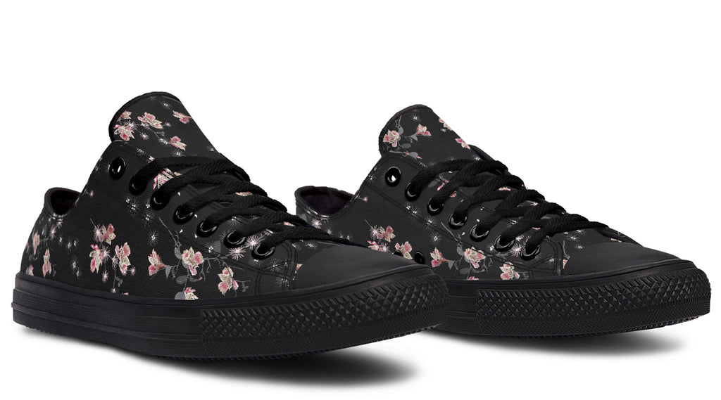 Night Garden Low Tops - Offbeat Sweetie