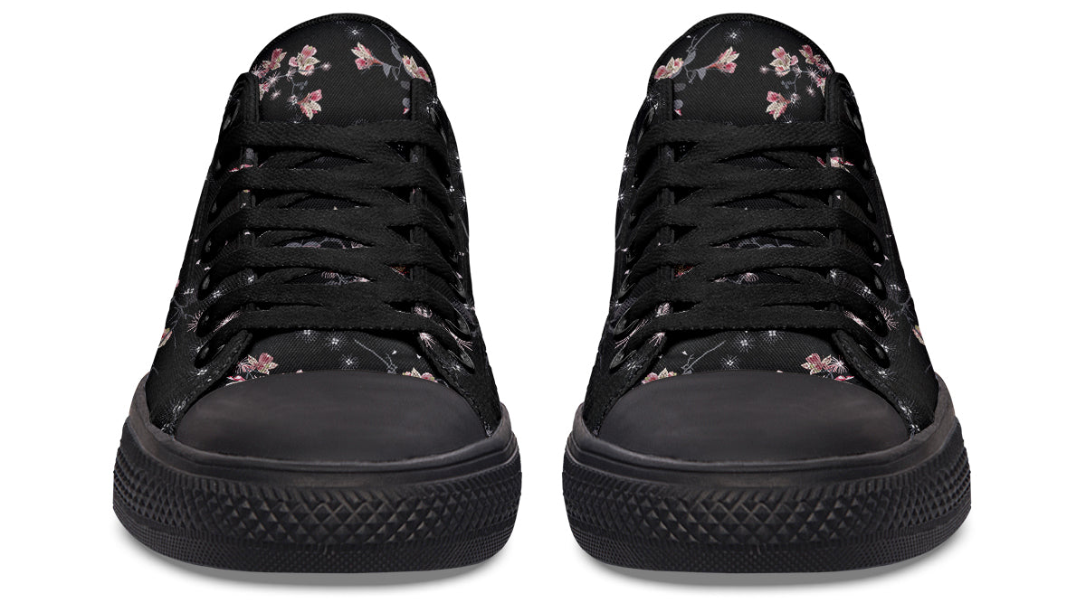 Night Garden Low Tops - Offbeat Sweetie