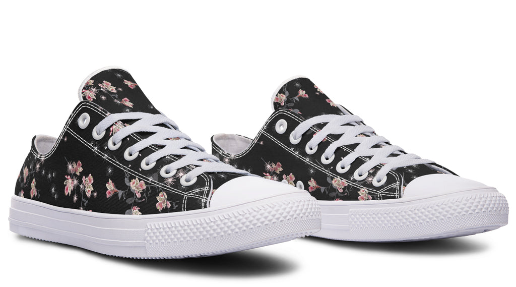 Night Garden Low Tops - Offbeat Sweetie