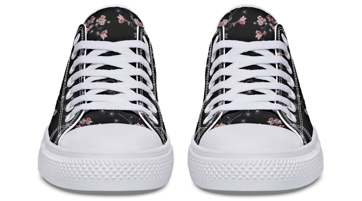 Night Garden Low Tops - Offbeat Sweetie