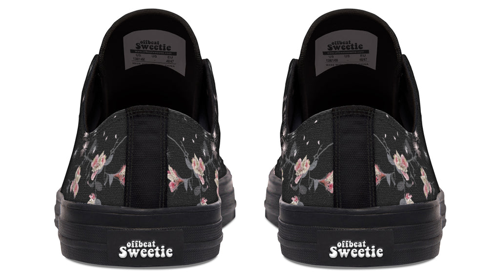 Night Garden Low Tops - Offbeat Sweetie
