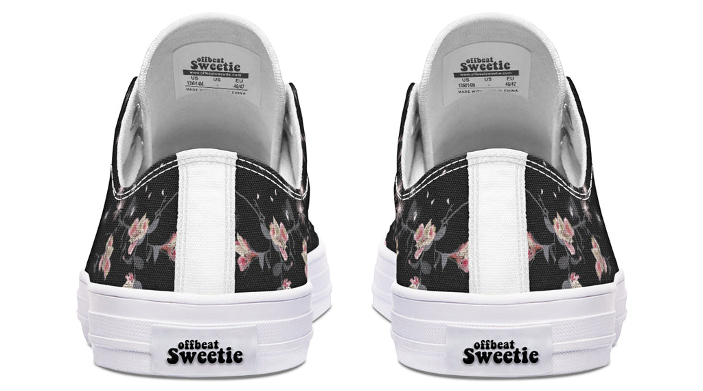 Night Garden Low Tops - Offbeat Sweetie