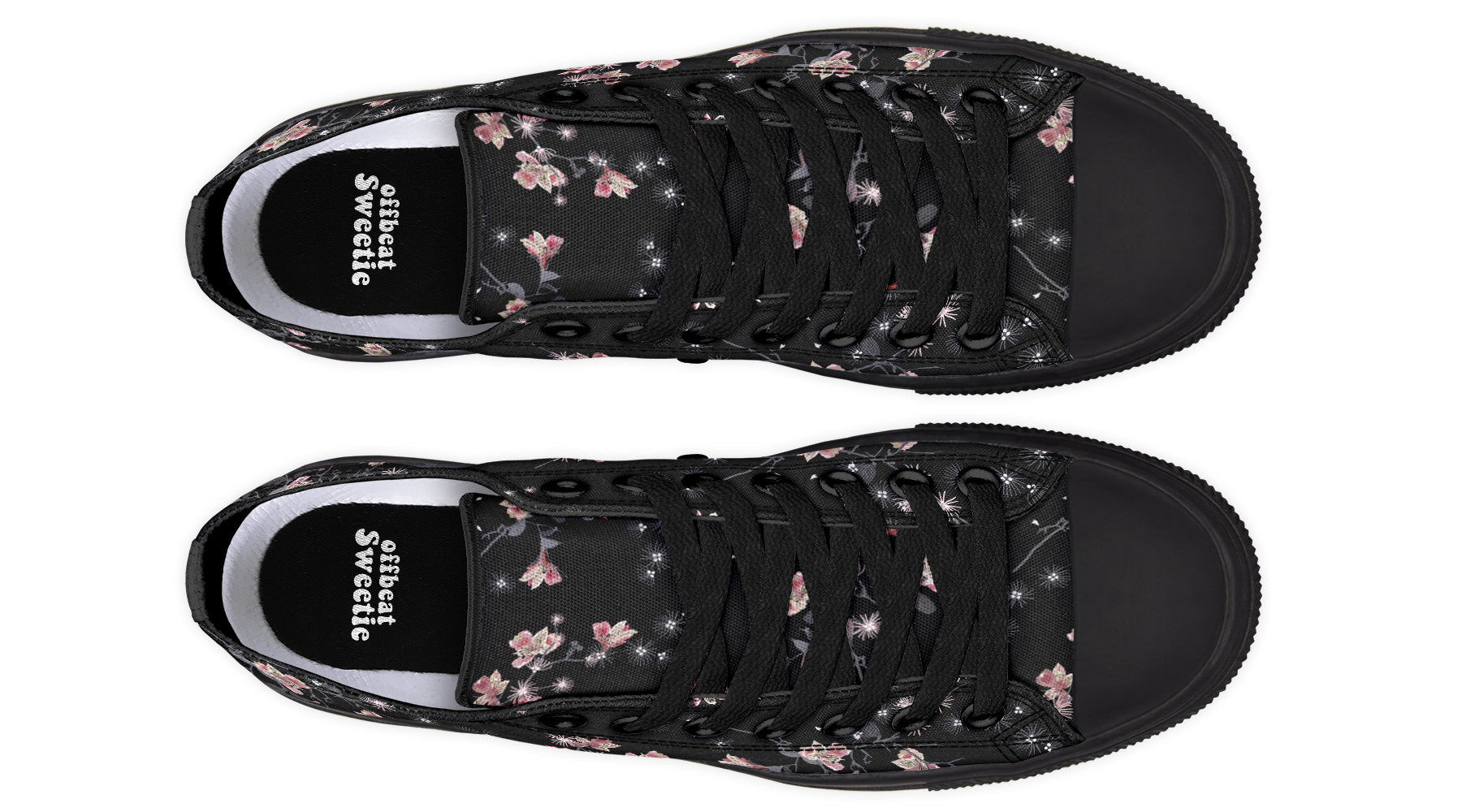 Night Garden Low Tops (Wide)