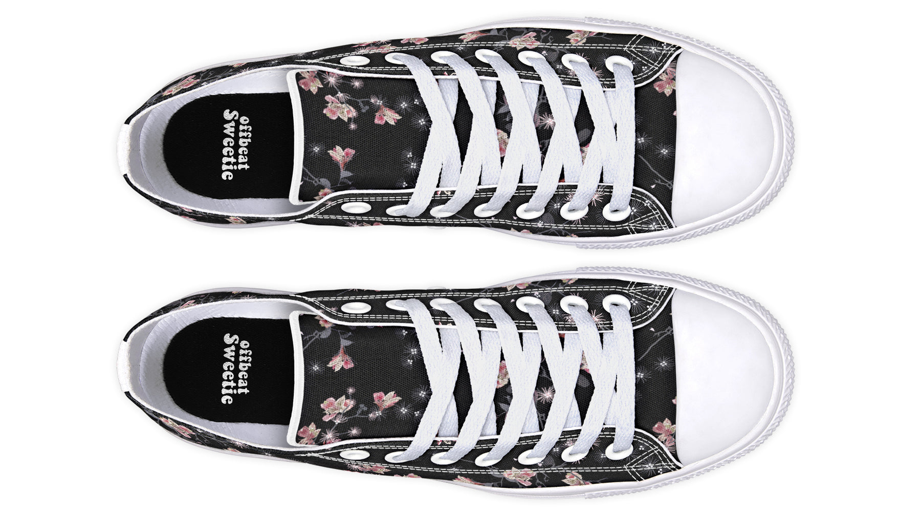 Night Garden Low Tops (Wide)