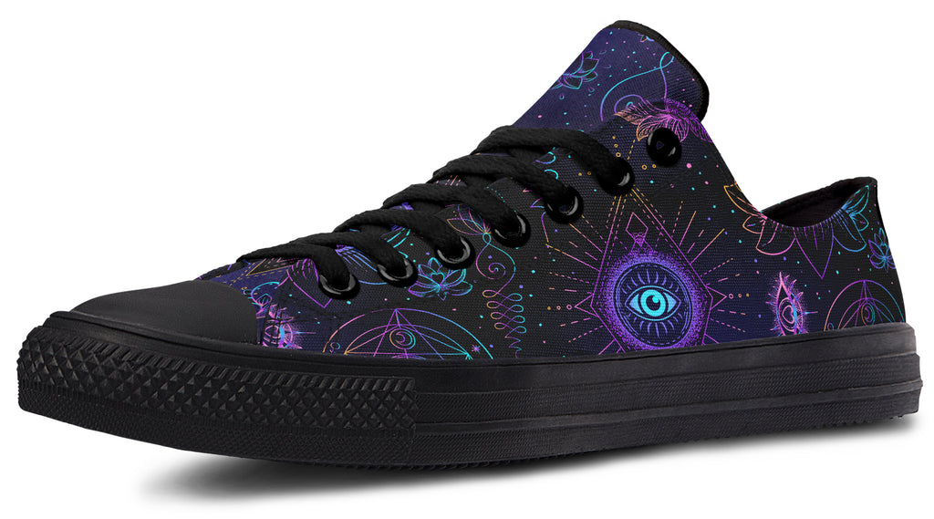 Oracle's Eye Low Tops - Offbeat Sweetie