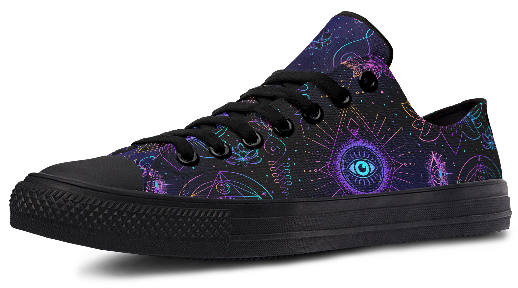 Oracle's Eye Low Tops - Offbeat Sweetie