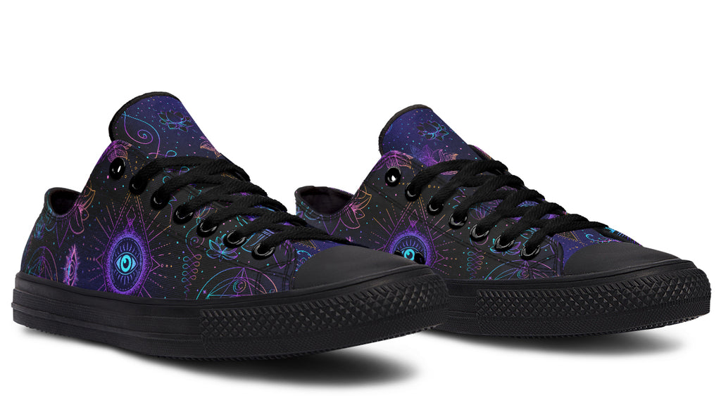 Oracle's Eye Low Tops - Offbeat Sweetie