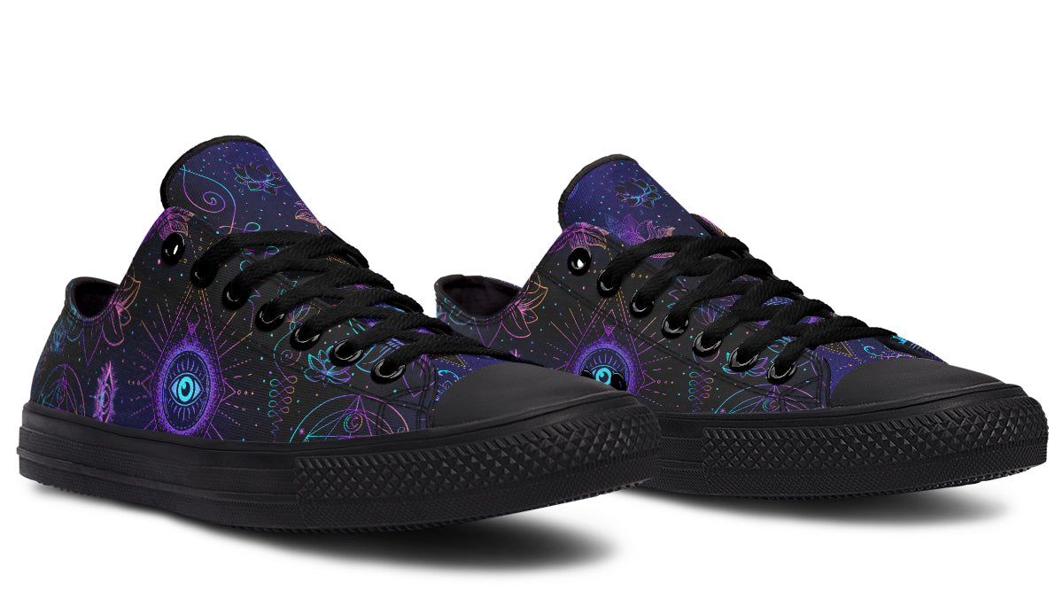 Oracle's Eye Low Tops - Offbeat Sweetie