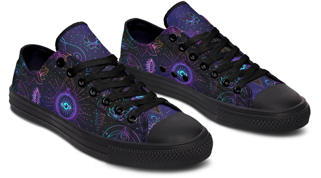 Oracle's Eye Low Tops - Offbeat Sweetie