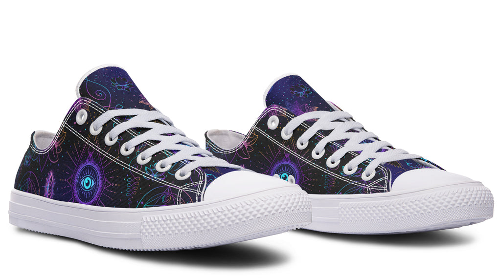 Oracle's Eye Low Tops - Offbeat Sweetie