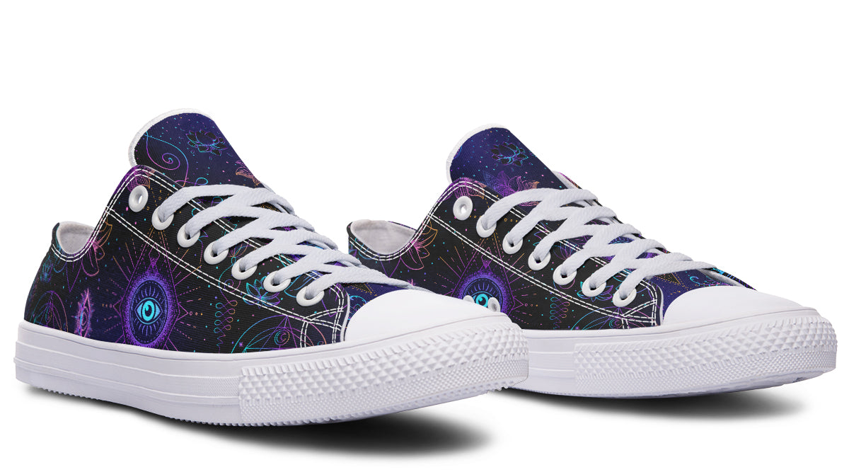 Oracle's Eye Low Tops - Offbeat Sweetie