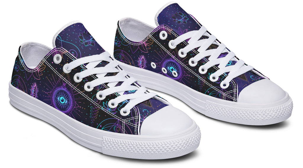 Oracle's Eye Low Tops - Offbeat Sweetie