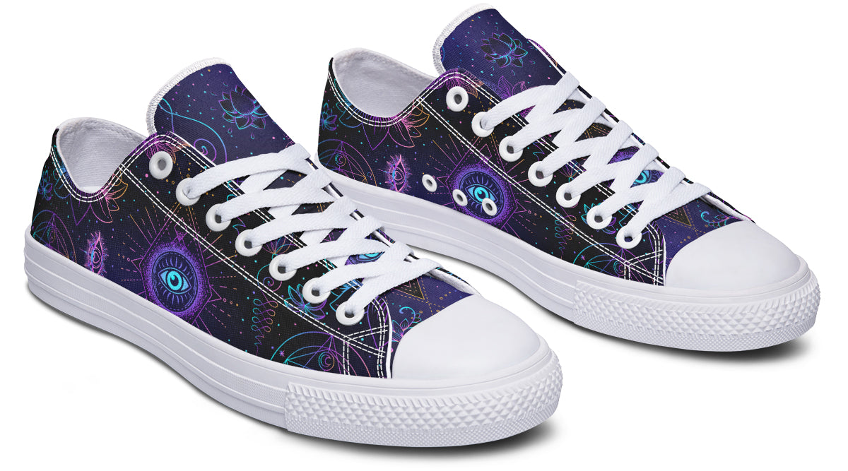 Oracle's Eye Low Tops - Offbeat Sweetie