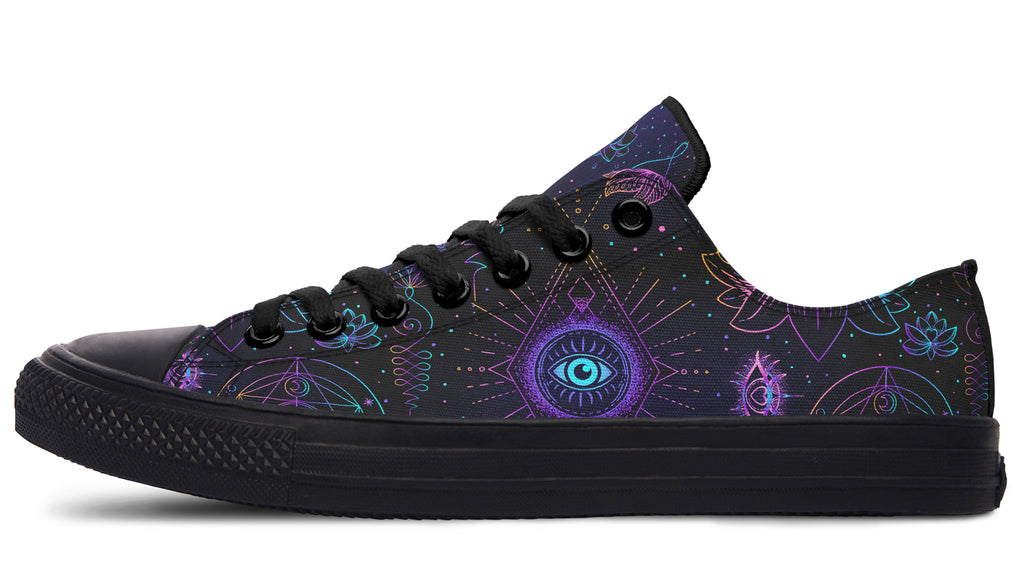 Oracle's Eye Low Tops - Offbeat Sweetie