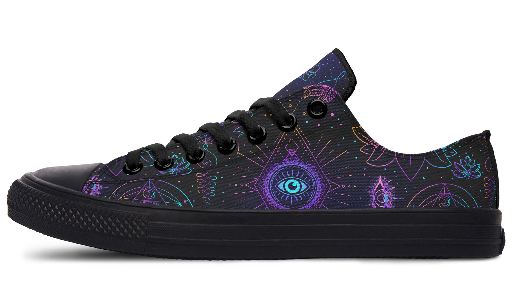Oracle's Eye Low Tops - Offbeat Sweetie