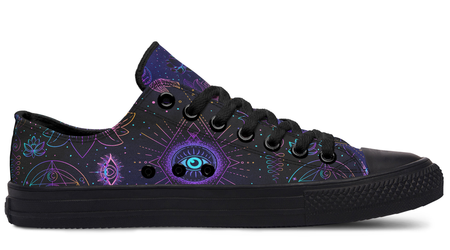 Oracle's Eye Low Tops - Offbeat Sweetie