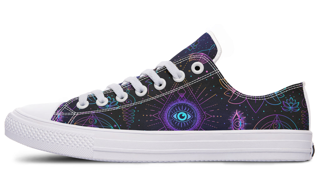 Oracle's Eye Low Tops - Offbeat Sweetie