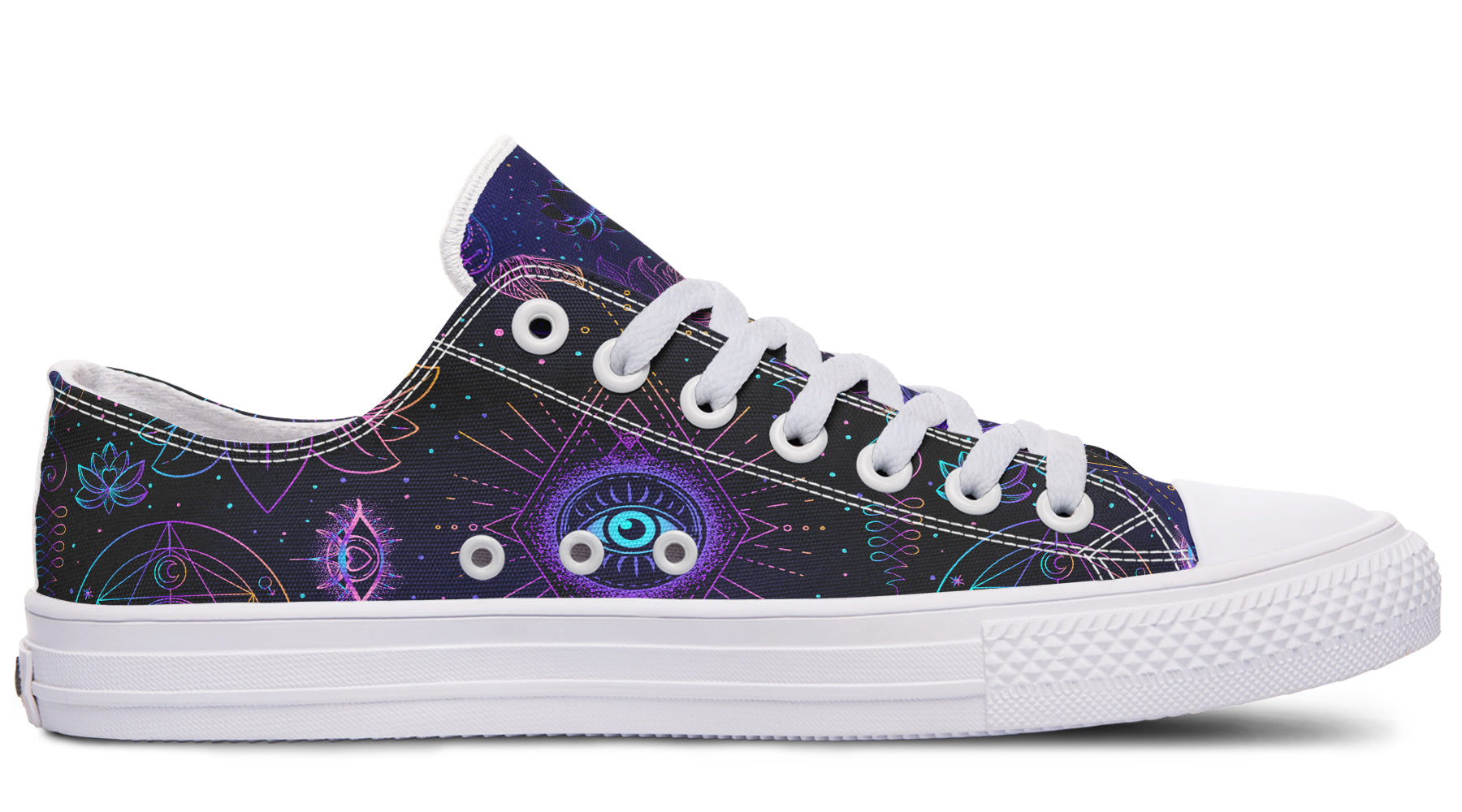 Oracle's Eye Low Tops - Offbeat Sweetie