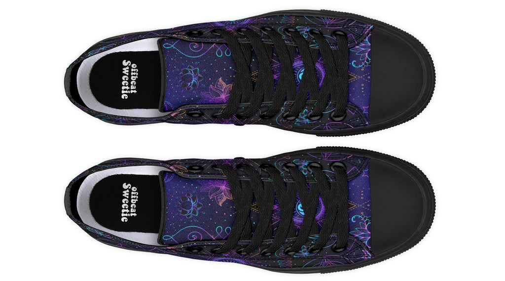 Oracle's Eye Low Tops - Offbeat Sweetie
