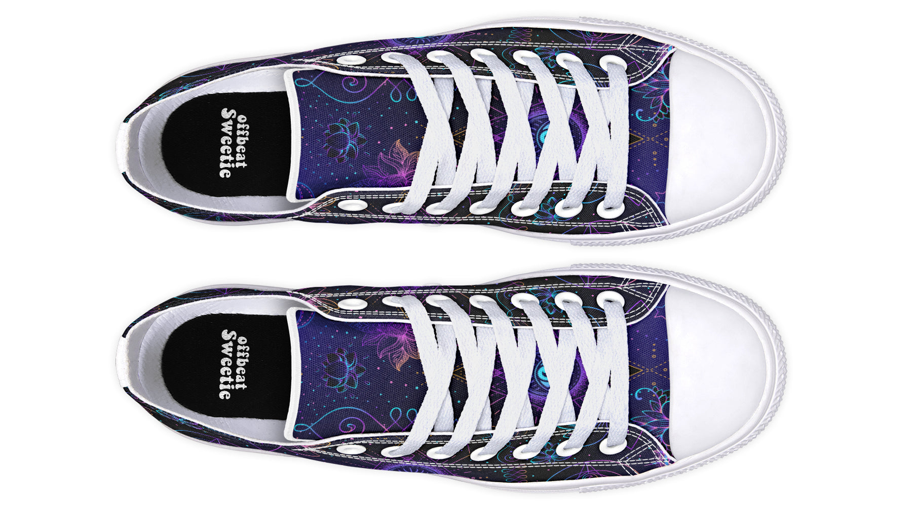 Oracle's Eye Low Tops - Offbeat Sweetie