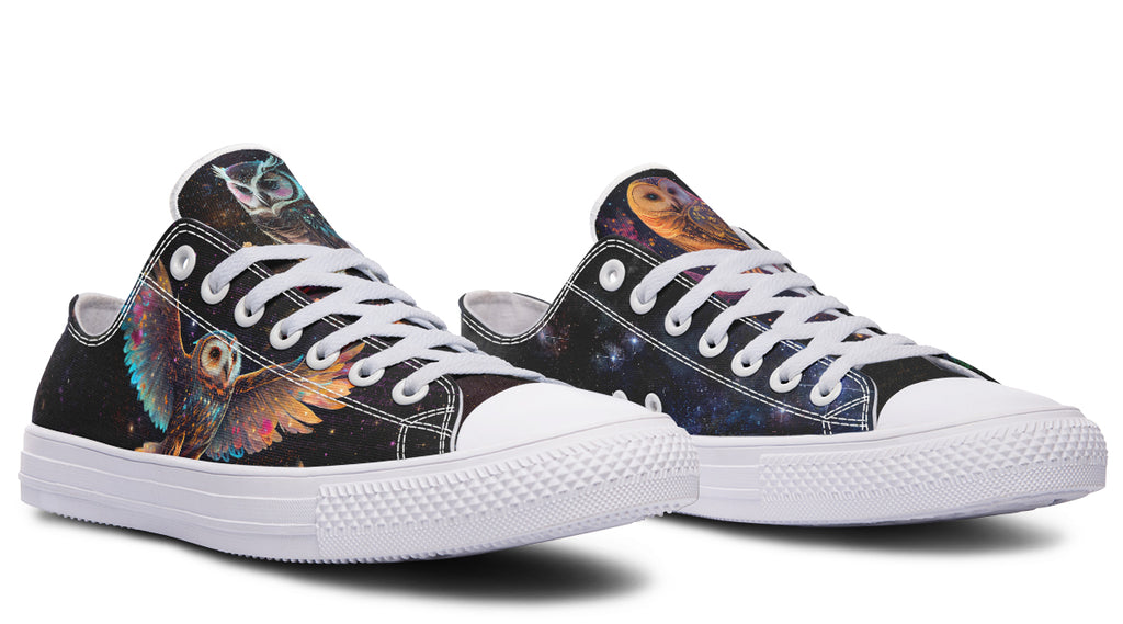 Owls Low Tops - Offbeat Sweetie
