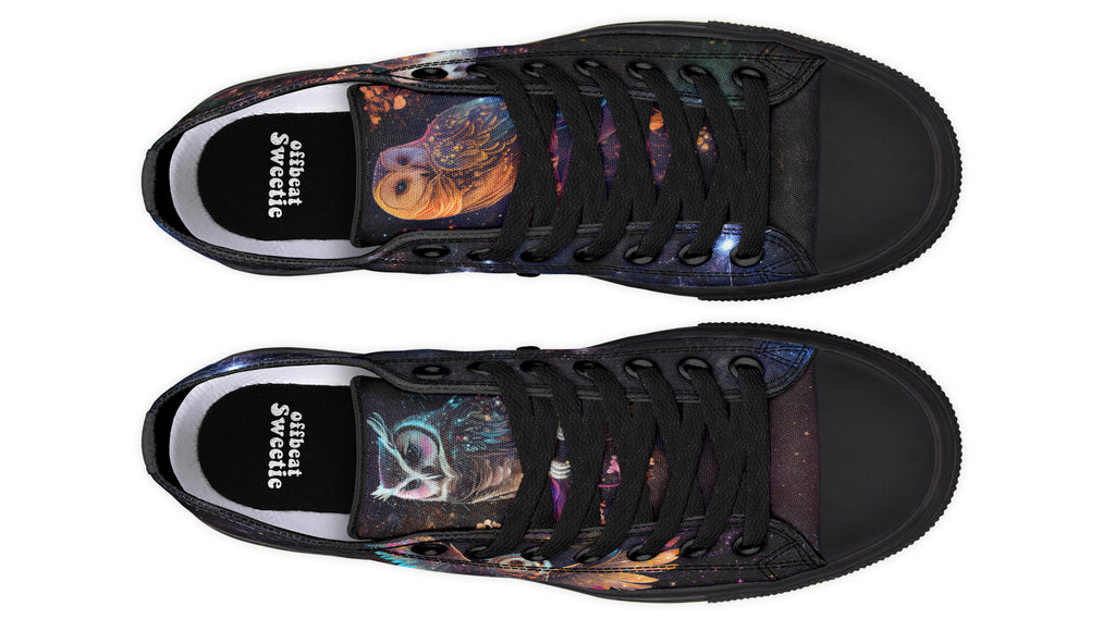 Owls Low Tops - Offbeat Sweetie