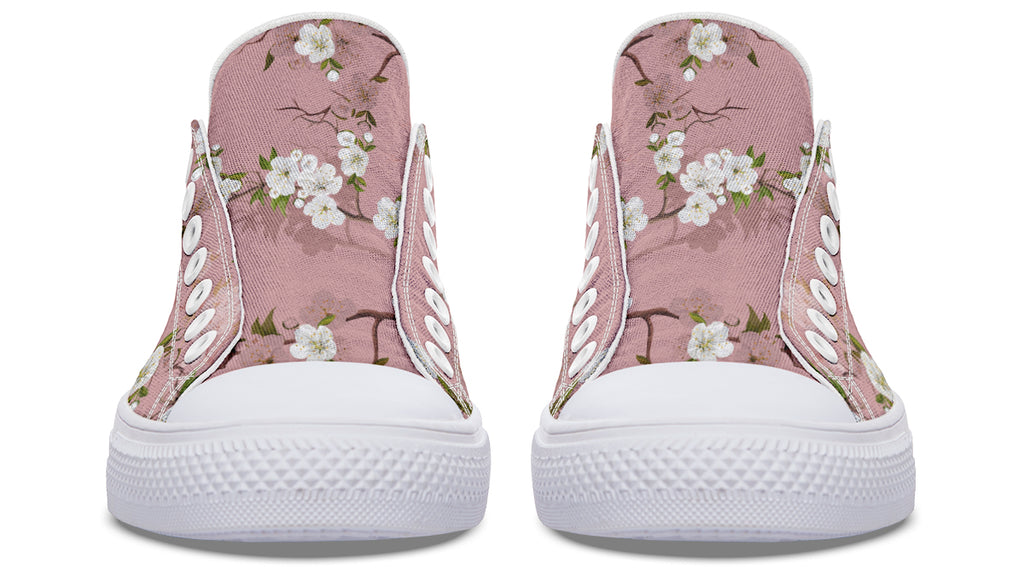 Peach Blossoms Low Tops (Wide)