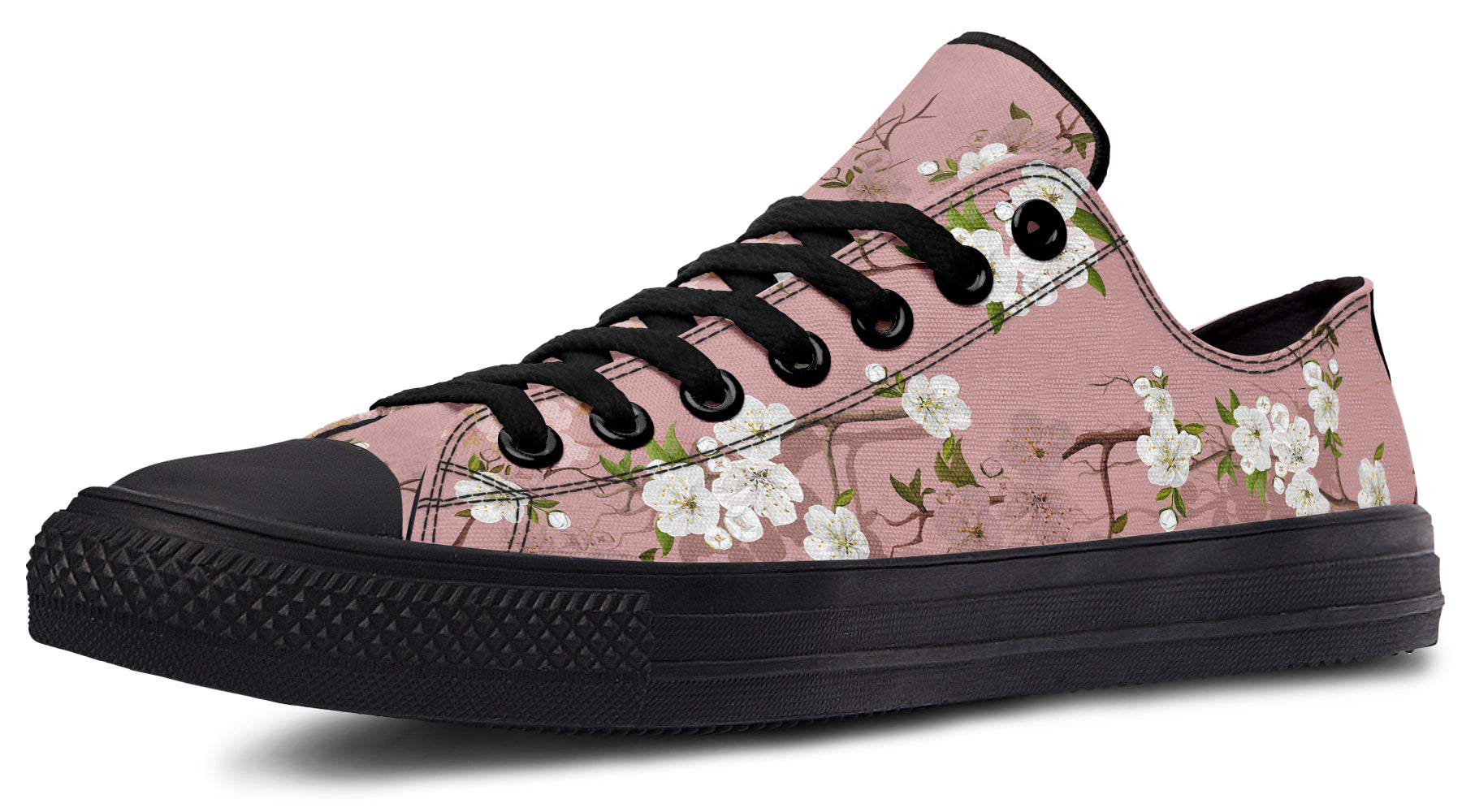 Peah Blossoms Low Tops (Wide)