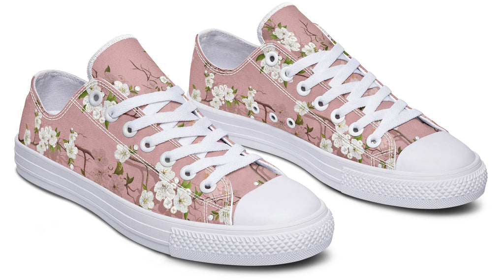 Peah Blossoms Low Tops (Wide)