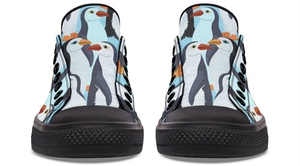 Penguin Party Low Tops (Wide)