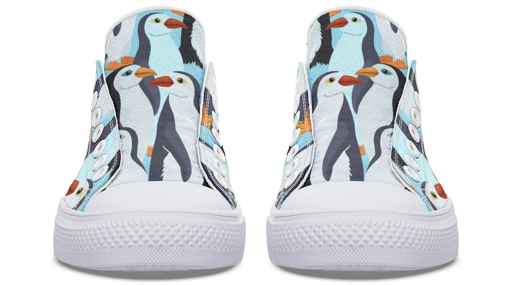 Penguin Party Low Tops (Wide)