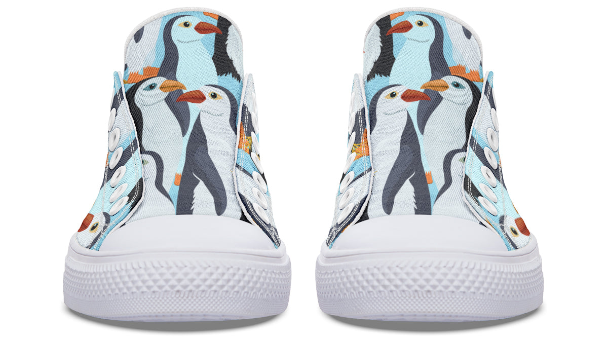 Penguin Party Low Tops (Wide)
