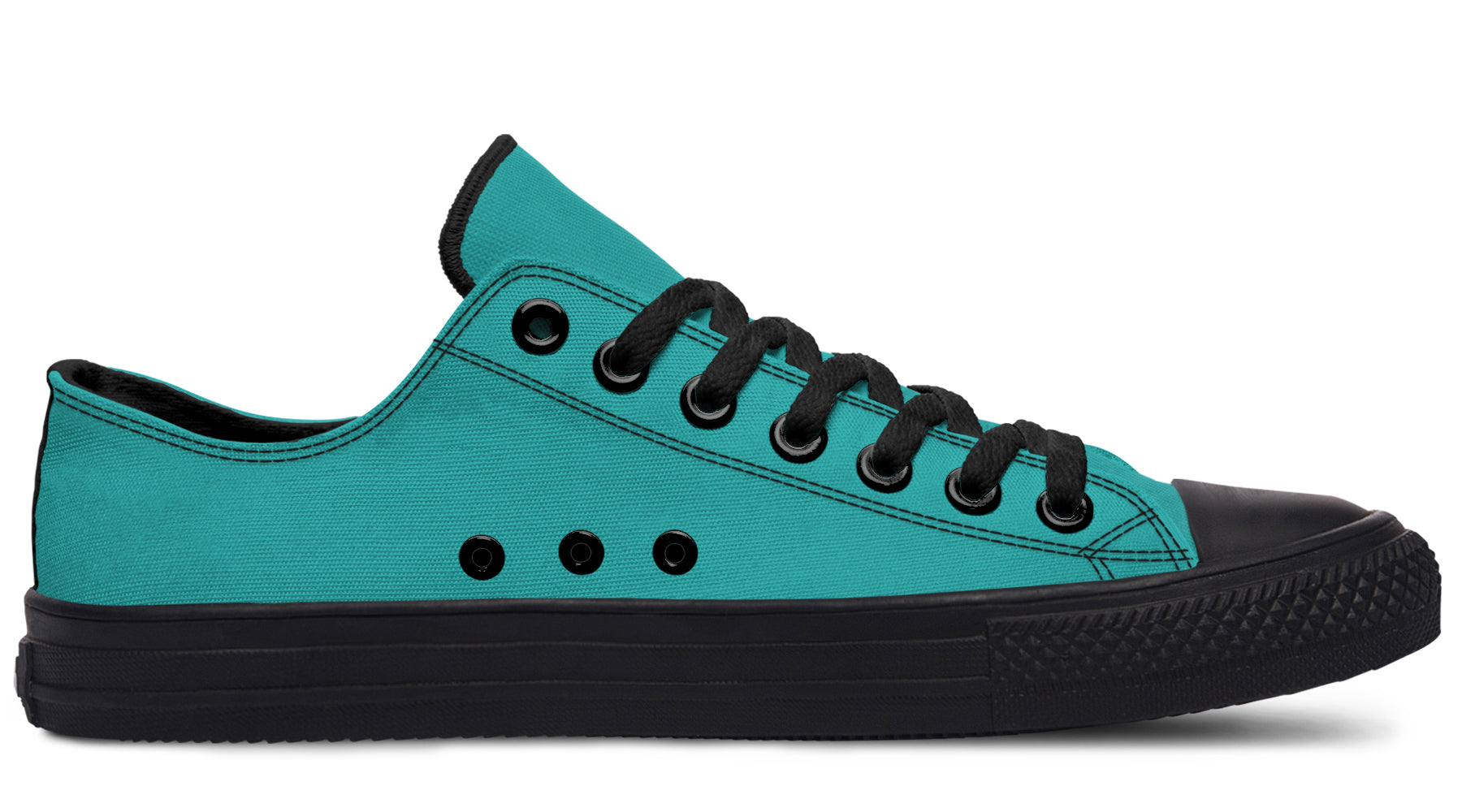 Pennyroyal Teal Low Tops (Wide)