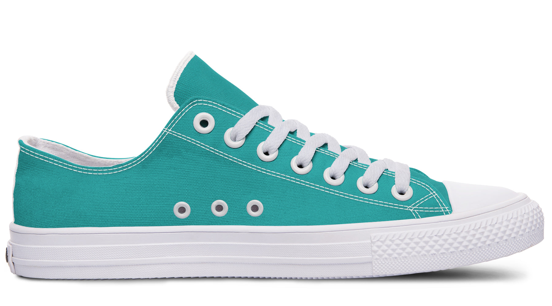 Pennyroyal Teal Low Tops (Wide)