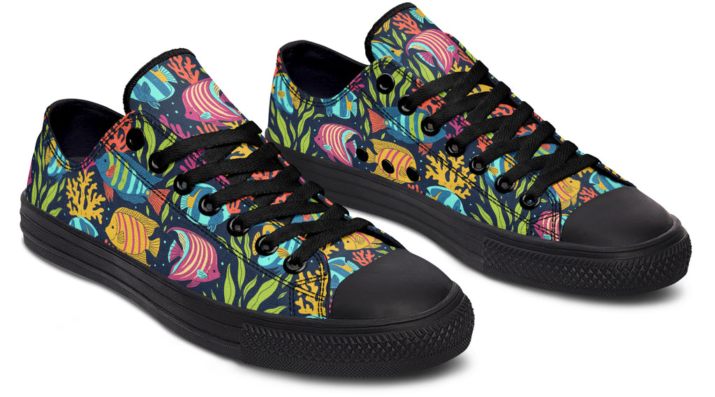 Plenty Of Fish Low Tops (Wide)