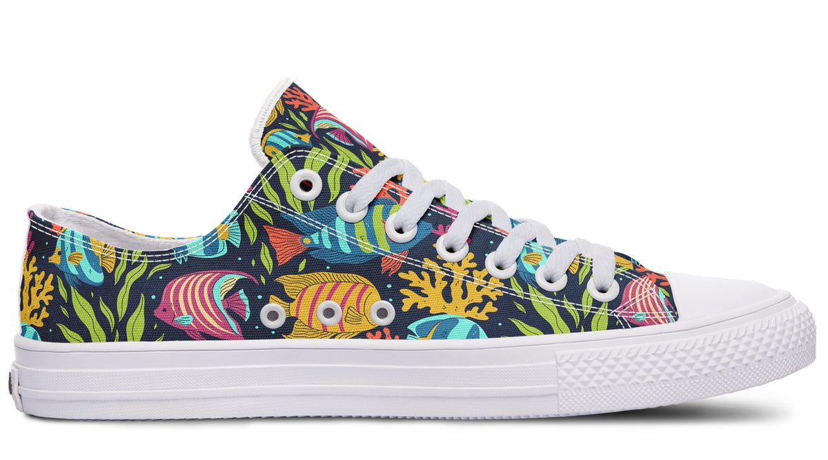Plenty Of Fish Low Tops (Wide)