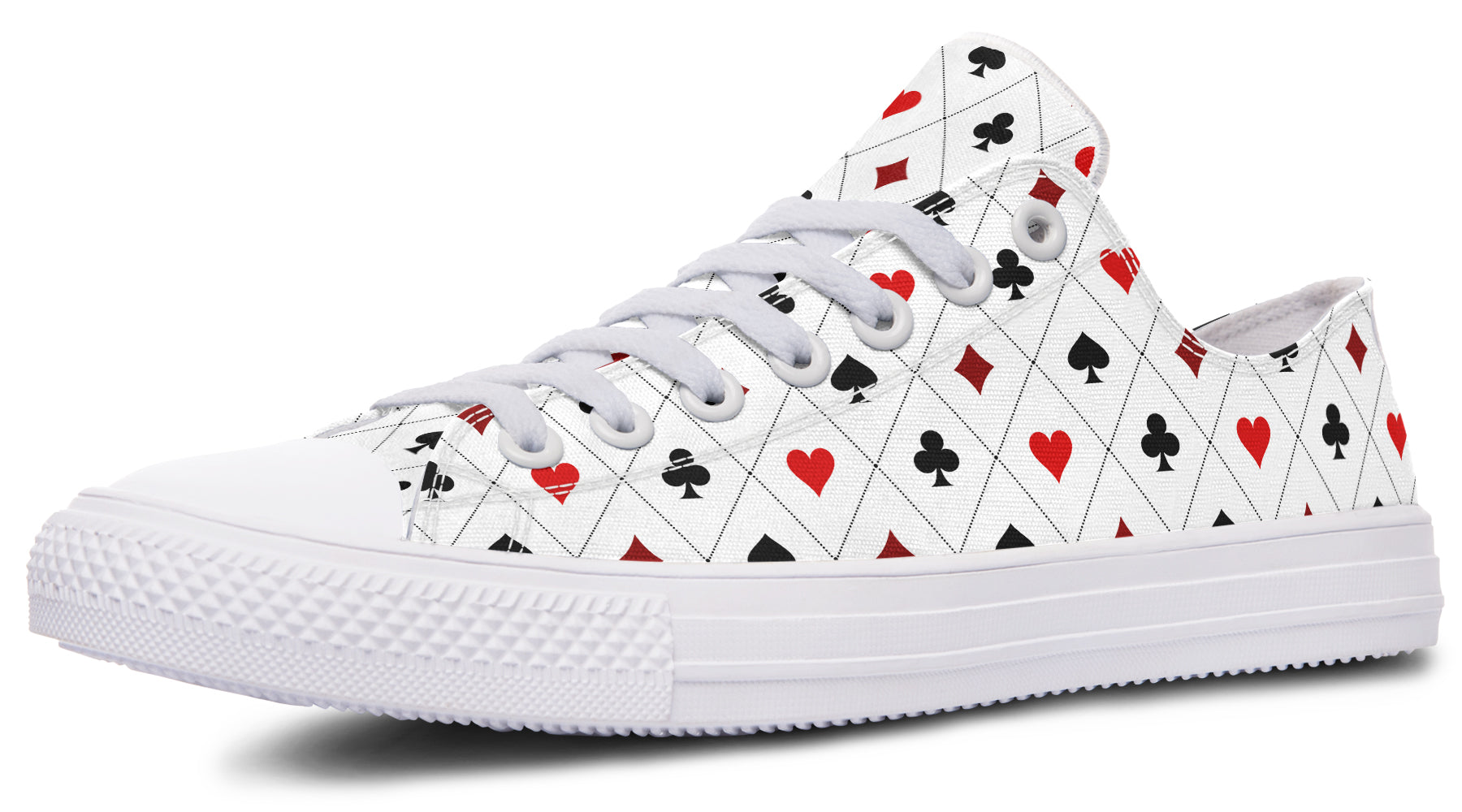 Poker Low Tops - Offbeat Sweetie
