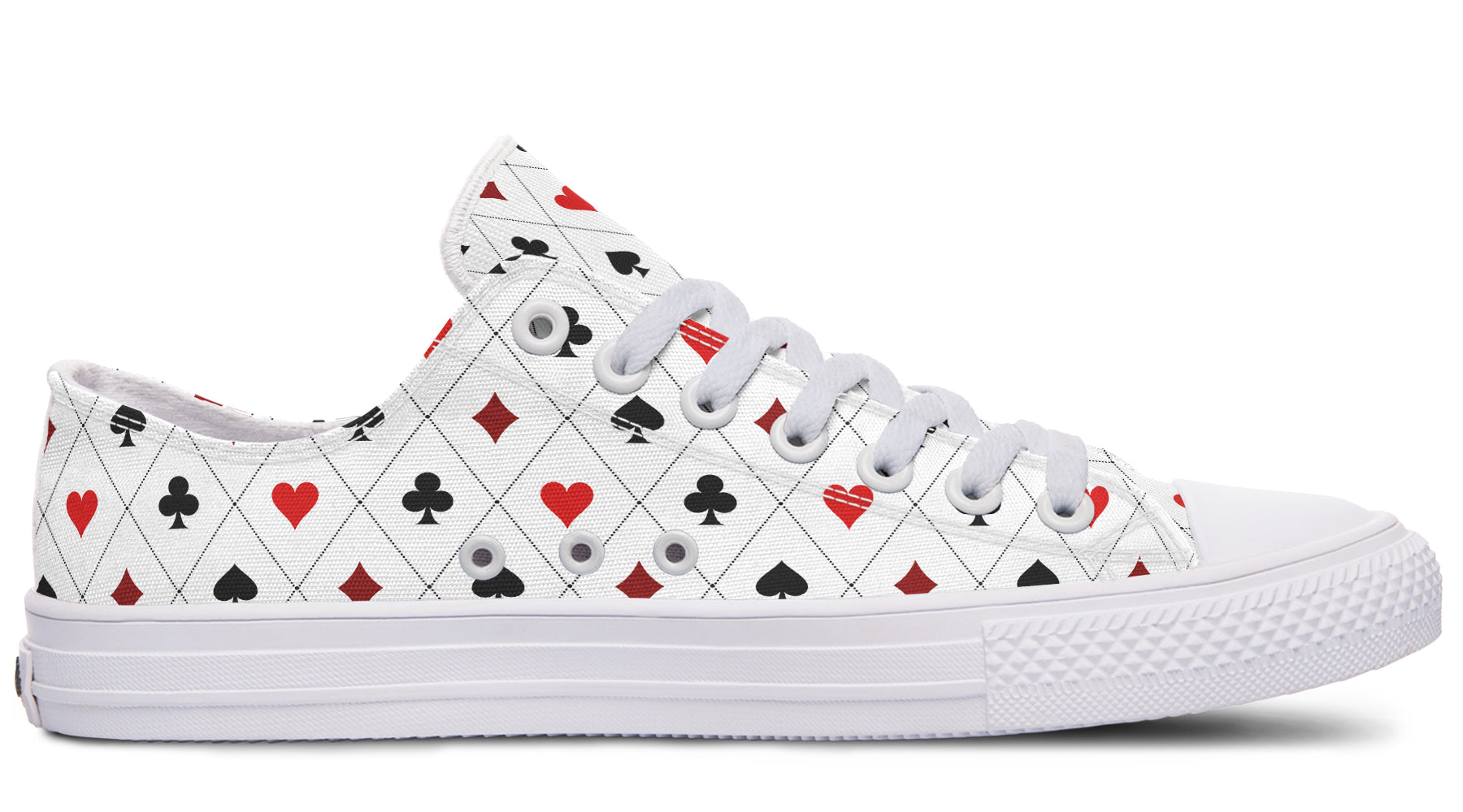 Poker Low Tops - Offbeat Sweetie