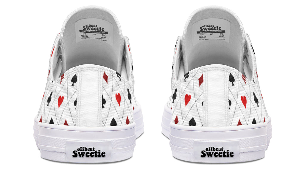 Poker Low Tops - Offbeat Sweetie