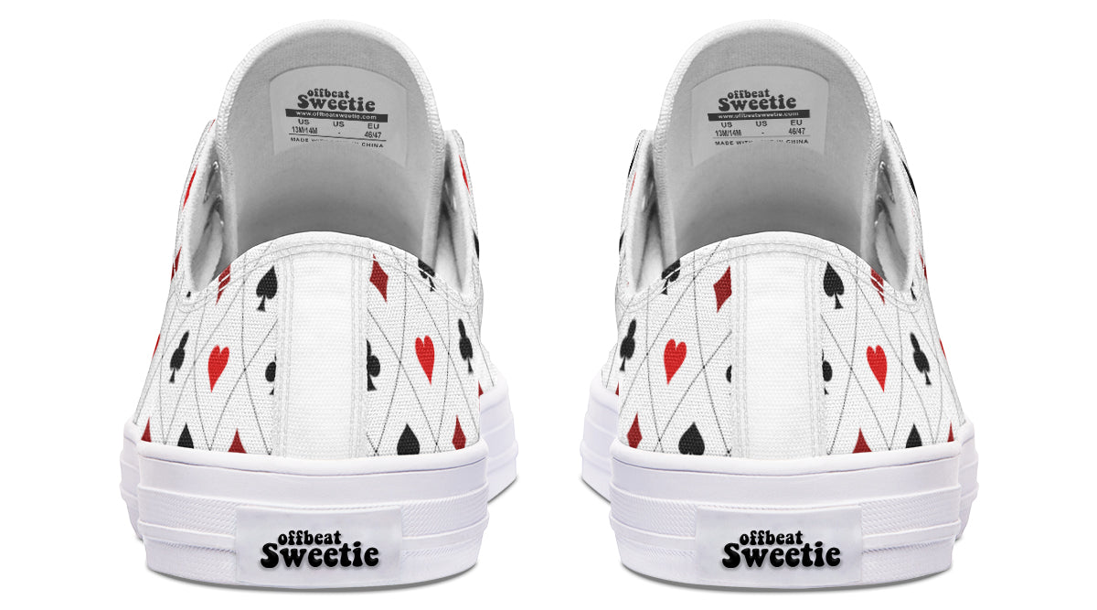 Poker Low Tops - Offbeat Sweetie