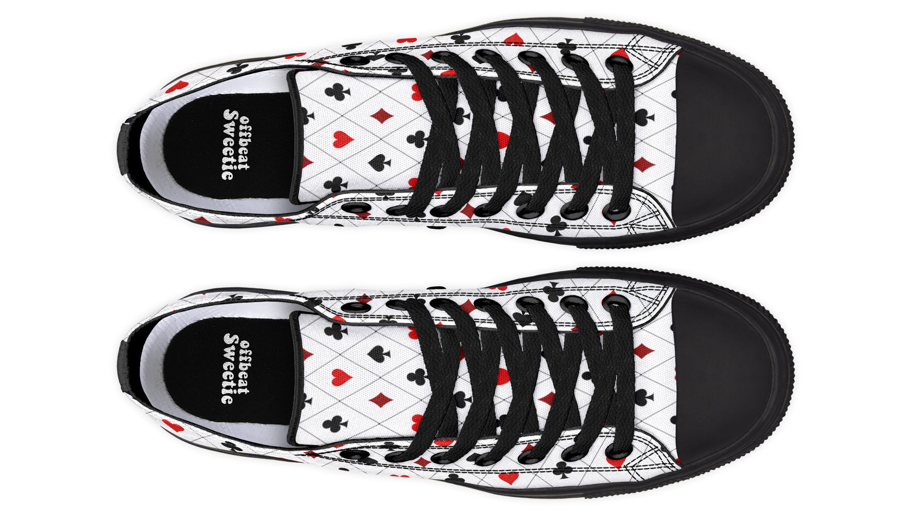 Poker Low Tops (Wide)