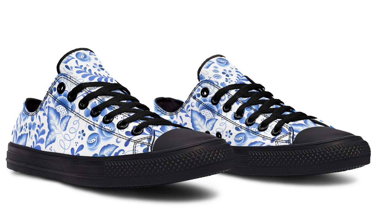 Porcelain Low Tops (Wide)