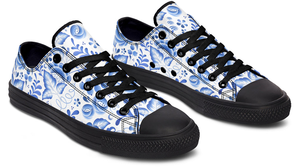 Porcelain Low Tops (Wide)