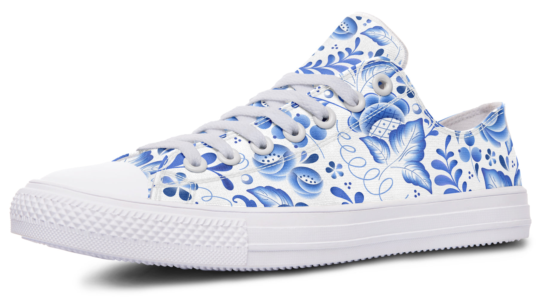 Porcelain Low Tops (Wide)